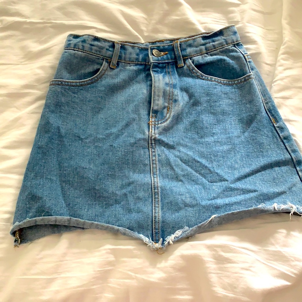 John Galt denim skirt size small